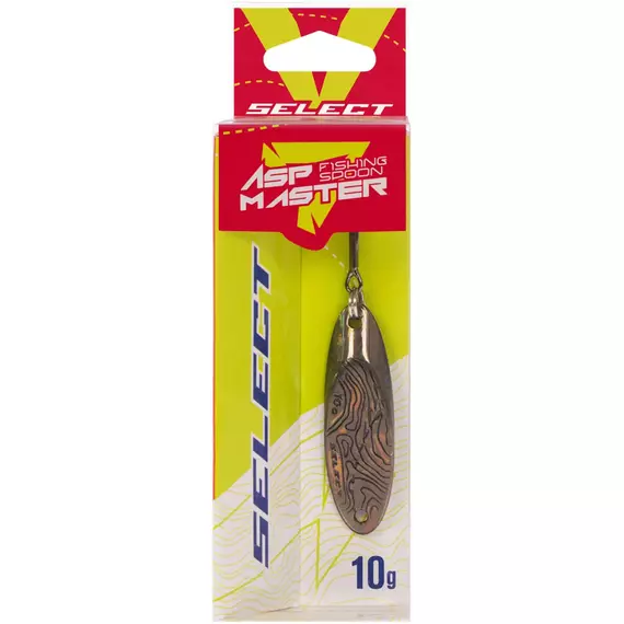 Блешня-кастмастер Select AspMaster 10.0g 45mm, колір: UVBN, Розмір/Вага: 10g/45mm, Колір блешні: UVBN, фото , изображение 2